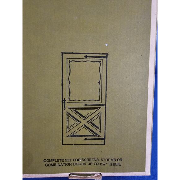 Vintage/NOS Amerock Colonial #C-1400-CB Door Hardware Set - Screens or Storms - Picture 3 of 6